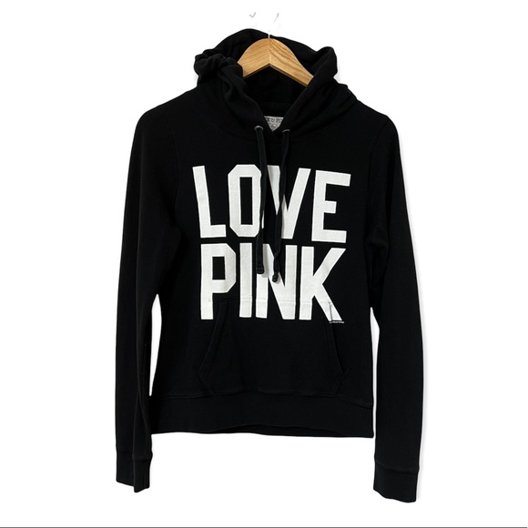 PINK Victoria's Secret | Tops | Pink Victorias Secret Love Pink 86 Hoodiem  | Poshmark